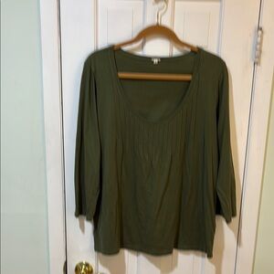 J. Crew Avacado Green Women's Blouse